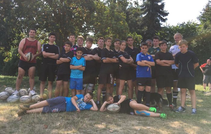 Gruppenbild Trainingsbeginn Rugbyjugend SSR