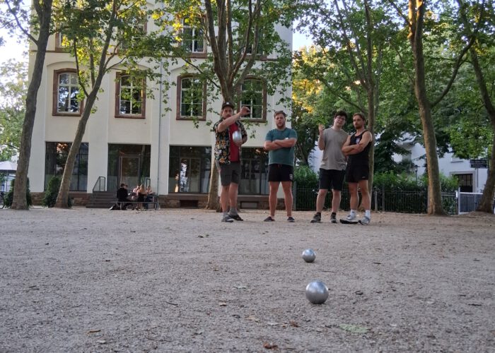 SSR Abteilung Pétanque mittwochs Max Phüls Platz um 20:00